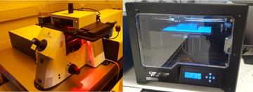 3D printer and nanoscribe